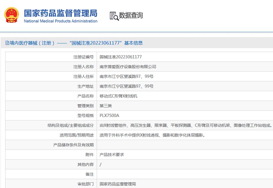 三維C形臂采購(gòu)注意事項(xiàng)：注冊(cè)證類別